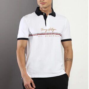 NWT - Tommy Hilfiger THFlex Baldwin Polo, White – Size XL